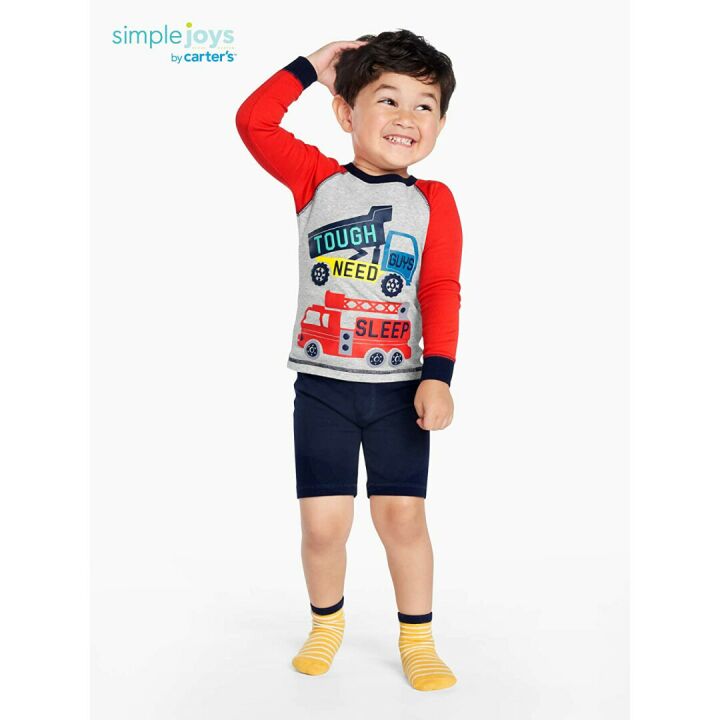 Carter's 6-Piece Cotton Pajama Set for Boys