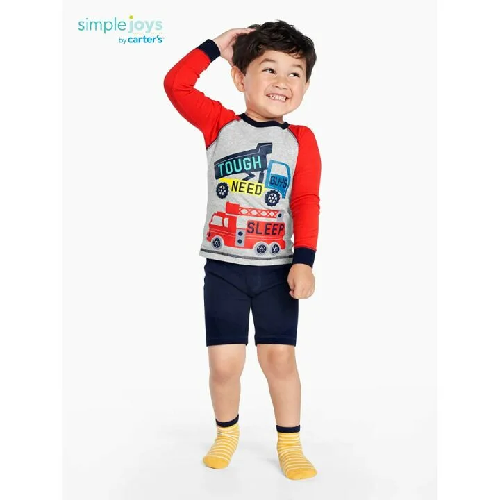 Carter's 6-Piece Cotton Pajama Set for Boys