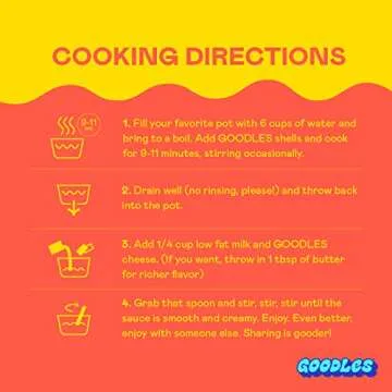 Goodles Shella Good Aged White Cheddar and Shells Pasta - Nutrient Packed with Real Cheese, Fiber, Protein, Prebiotics, Plants, & Vegetables | Non-GMO, Organic Ingredients [Shella Good, 6 oz. 1 Pack]