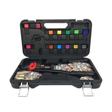 16" Rivet Nut Tool, Professional Rivet Nut Tool Setter Kit Including 13 Metric and SAE Mandrels, 130...
