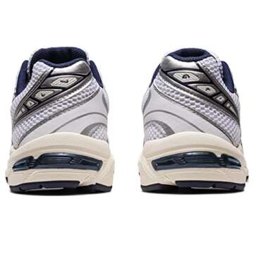 ASICS GEL-1130 Women’s Fashion Sneakers 8 B (M) White/Midnight