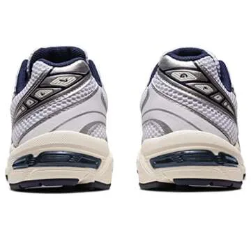 ASICS GEL-1130 Women’s Fashion Sneakers 8 B (M) White/Midnight