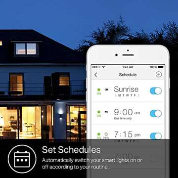 Kasa Smart Light Bulbs, 1000 Lumens High Brightness, 16M Color Changing, Dimmable Smart WiFi Light Bulb, Compatible with Alexa and Google Home, A19, 2.4GHz Wi-Fi only, No Hub Required, KL135