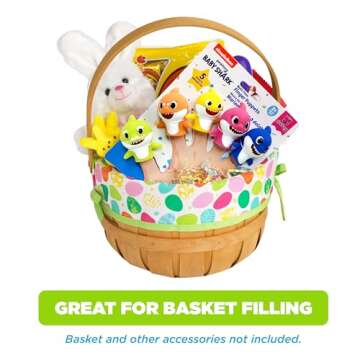 Nickelodeon Baby Shark 10 Pc Finger Puppet Set - Party Favors, Educational, Bath Toys, Story Time, Floating Pool Toys, Beach Toys, Finger Toys, Playtime