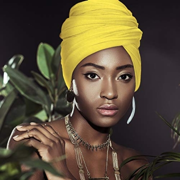 9 Stretch Head Wraps for Women in Vibrant Colors