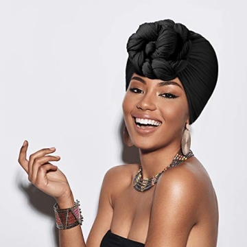9 Stretch Head Wraps for Women in Vibrant Colors