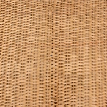 Bali & Pari Palm Scallop Rattan Coffee Table for Home