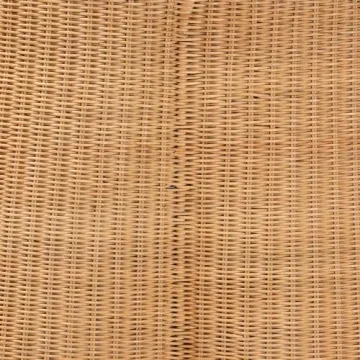 Bali & Pari Palm Scallop Rattan Coffee Table for Home