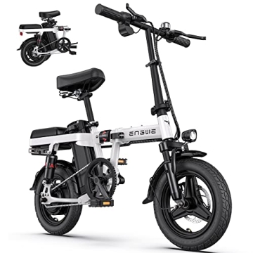 ENGWE T14 Mini Electric Bike with 600W Motor and 37Mile Range