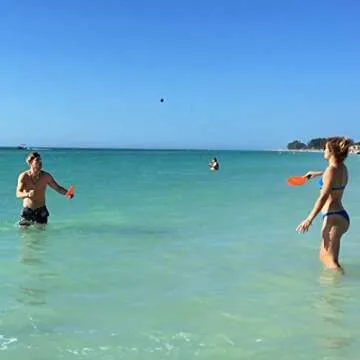 Jazzminton Paddle Ball Game for Family Fun and Outdoor Play