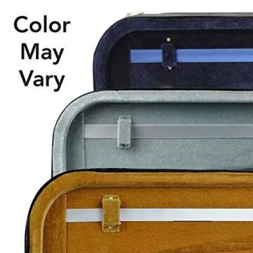 Electric Violin Bunnel Edge Outfit 4/4 Full Size (BLUE) — With Carrying Case and Accessories - Mini Amp - Headphone Jack - Piezo Ceramic Pick-Up from Kennedy Violins