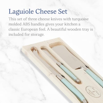 Laguiole Cheese Knife Set - Elegant & Functional