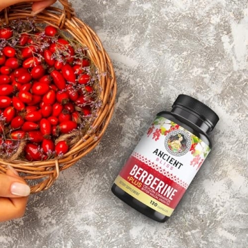 Ancient Bliss Berberine HCL 1200mg with Ceylon Cinnamon