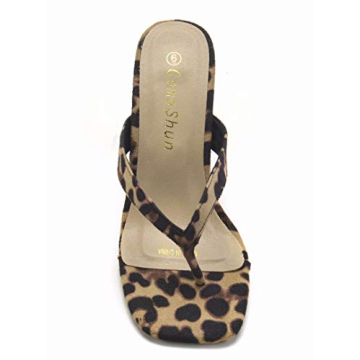 Stylish ComeShun Women Slip On Kitten Heels Mules