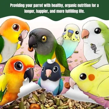 Organic Bird Seed and Pellet Mix for Small Birds 2.5lbs