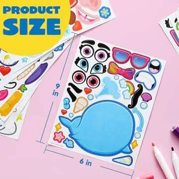 JOYIN 24PCS Animal Theme Party Stickers for Kids