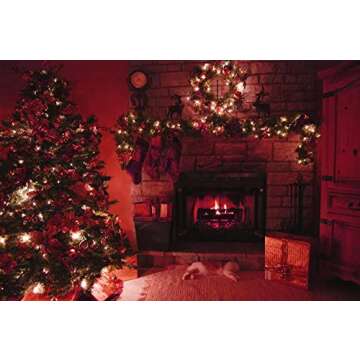 Bynlna String Lights,LED Copper Wire Lights, Each Set 33ft/10M 100LEDs and 9 Remote Control.AA Battery Powered,Decor Rope Lights for Holiday,Wedding, Parties.(Red)