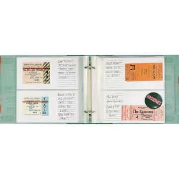 Just the Ticket: Ticket Stub Organizer