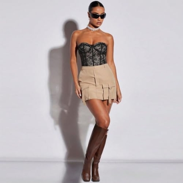 Modatope Women's Chunky Heel Knee High Boots for Style