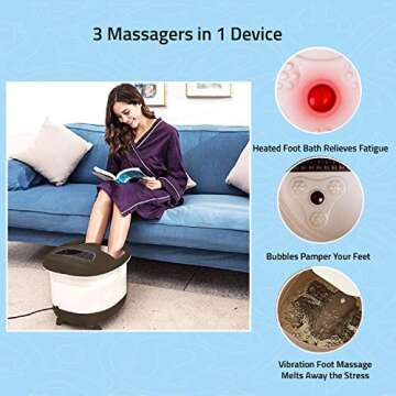 Relaxation at Home: SpaPlus Foot Spa Massager