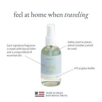 Experience Premium Freshness with MERSEA Sea Change Room Spray, 4 oz