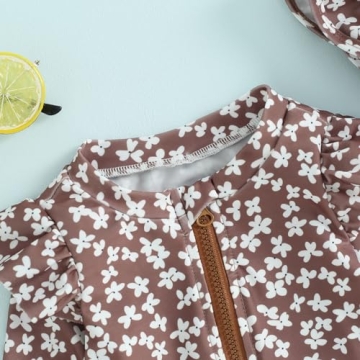 MAYUMMPY Toddler Girls Swimsuit UPF 50+ Sun Protection