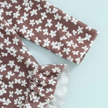 MAYUMMPY Toddler Girls Swimsuit UPF 50+ Sun Protection