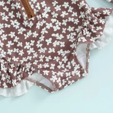 MAYUMMPY Toddler Girls Swimsuit UPF 50+ Sun Protection