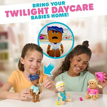 Twilight Daycare Collectible Baby Dolls – Mystery Metaverse Doll – Redeem Virtual Items in Onlin...