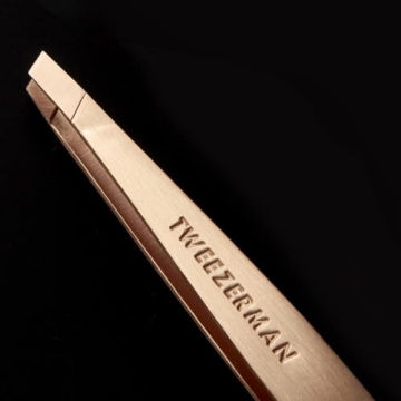 Tweezerman Slant Tweezers - Precision Eyebrow Grooming Tool