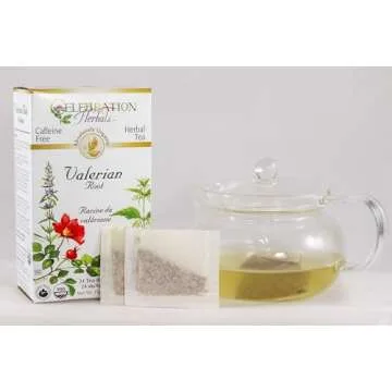 Valerian Root Herbal Tea - 24 Count for Relaxation