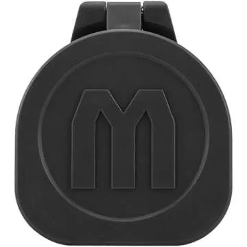 Monstrum Rubberized Flip-Up Rifle Scope Lens Covers - Objective Bell 37-42 mm