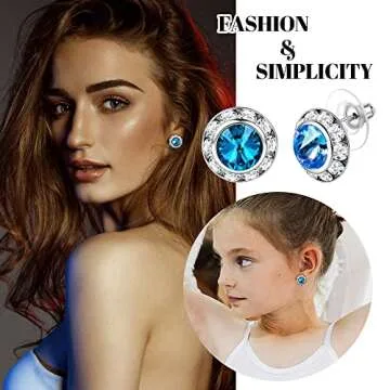 Affordable Hypoallergenic Dance Competition Earrings Set