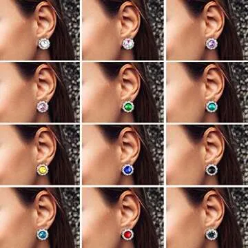 Affordable Hypoallergenic Dance Competition Earrings Set