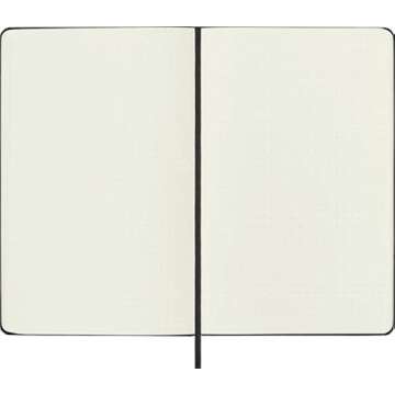 Moleskine Classic Notebook, Hard Cover, Large (5" x 8.25") Dotted, Black, 240 Pages