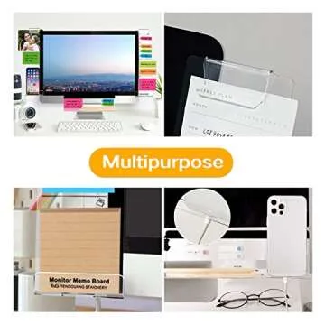 Monitor Memo Boards - Multifunctional Acrylic Organizer