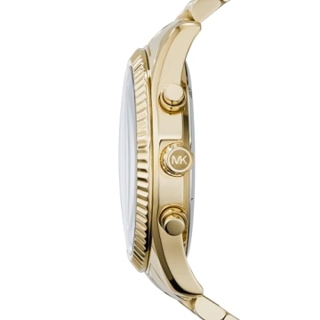 Michael Kors Gold-Tone Lexington Watch for Men