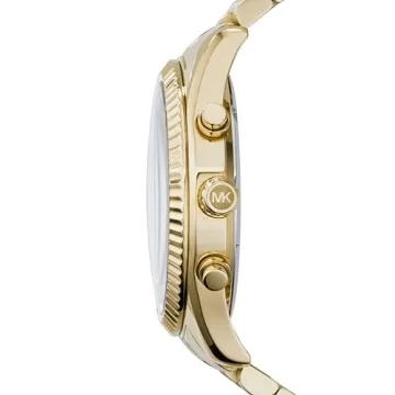 Michael Kors Gold-Tone Lexington Watch for Men