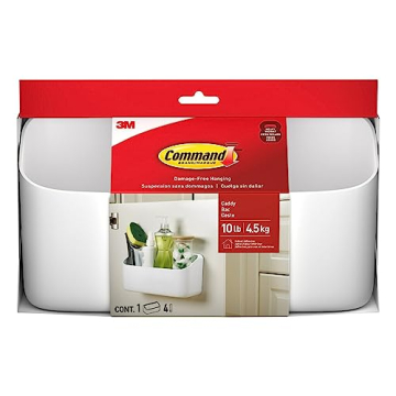 Command 10 Lb Large Organizing Caddy for Home Storage