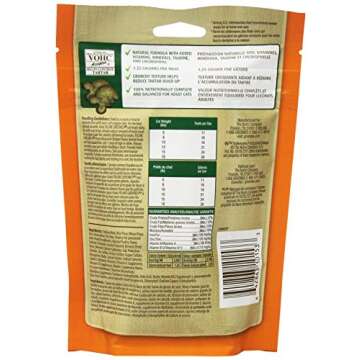 FELINE GREENIES Natural Dental Care Cat Treats Oven Roasted Chicken Flavor, 2.5 oz. Pouch