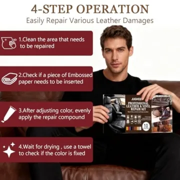 Jughozu Leather Repair Kit for Sofa & Car Seats