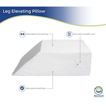 Zero Gravity Elevating Leg Rest Pillow for Recovery Comfort