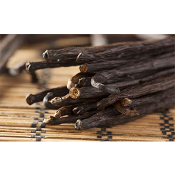 5 Organic Madagascar Vanilla Beans for Baking & Extract