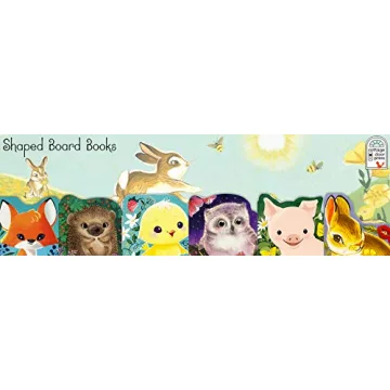 A Little Bunny Children's Animal Shaped Board Book