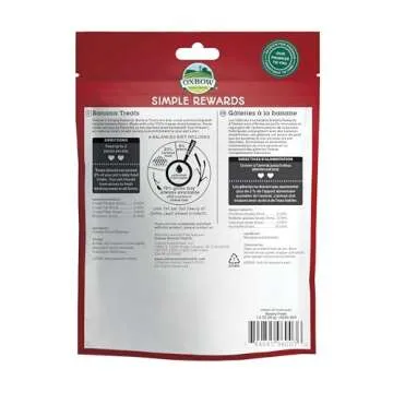 Oxbow Simple Rewards Freeze Dried Banana Treats for Rabbits, Guinea Pigs, Chinchillas, and Small Pet...