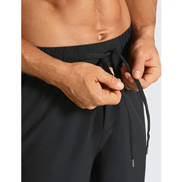 CRZ YOGA Men's Workout Shorts - 9'' Quick Dry Athletic Gym Wear