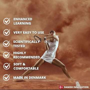 GRIPFIXER Tennis | Ensures The Correct Grip | The Ultimate Training Equipment & Teaching aid | Danis...