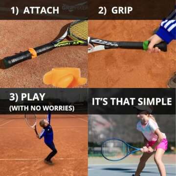 GRIPFIXER Tennis Grip Trainer | Ultimate Teaching Aid