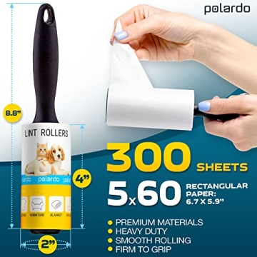 Sticky Lint Rollers for Pet Hair, Easy Removal Solution