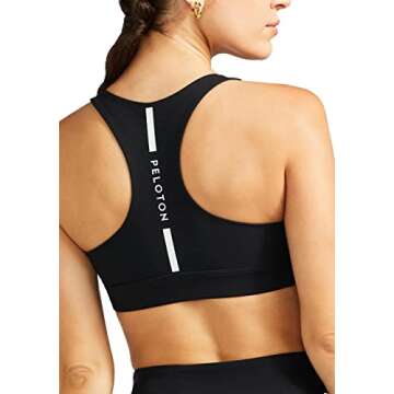 Peloton High Neck Sports Bra for Women - Maximum Comfort